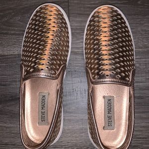 Seven madden rose gold shoes